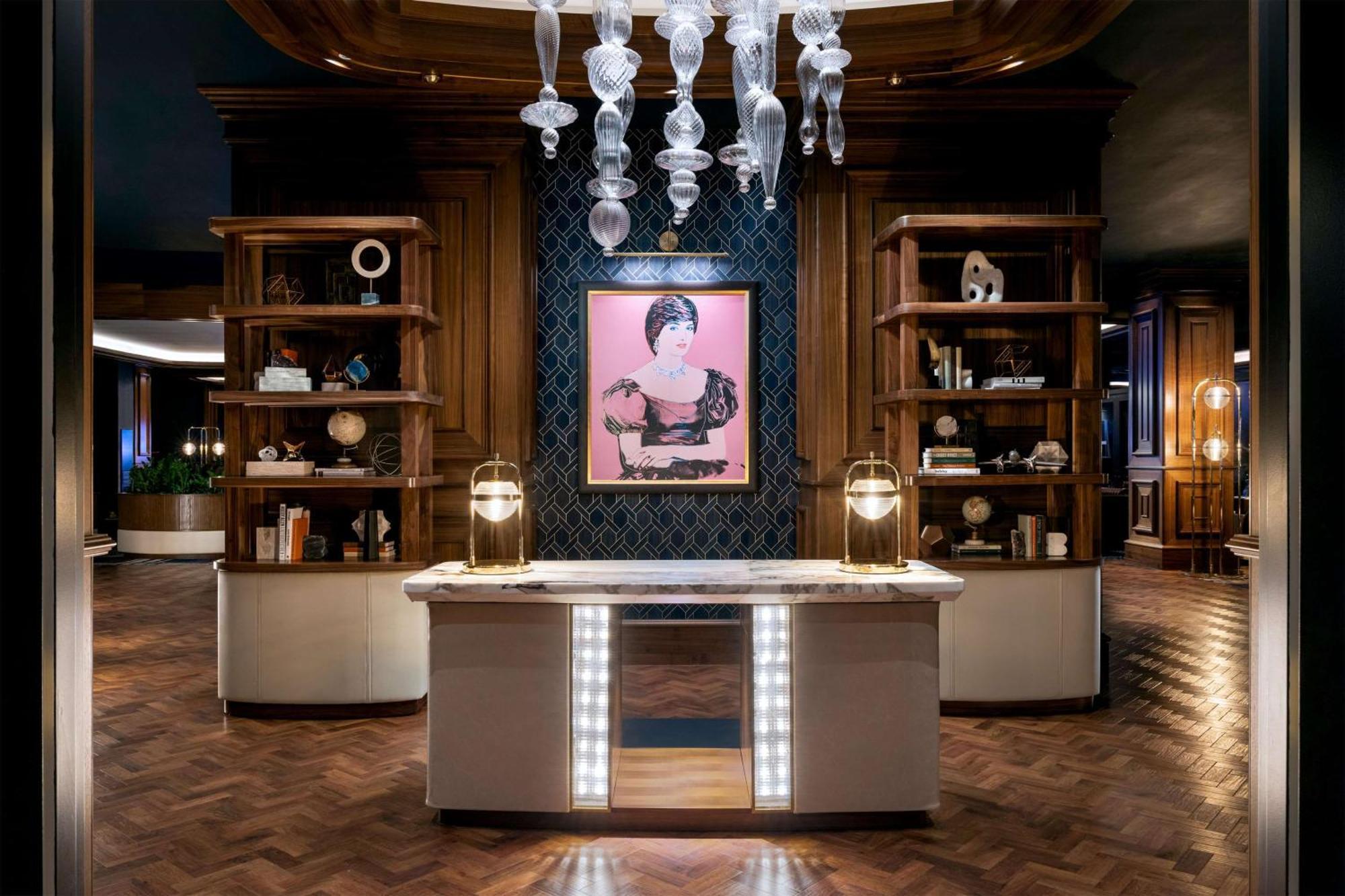 Las Vegas Hilton At Resorts World Luaran gambar Reception desk