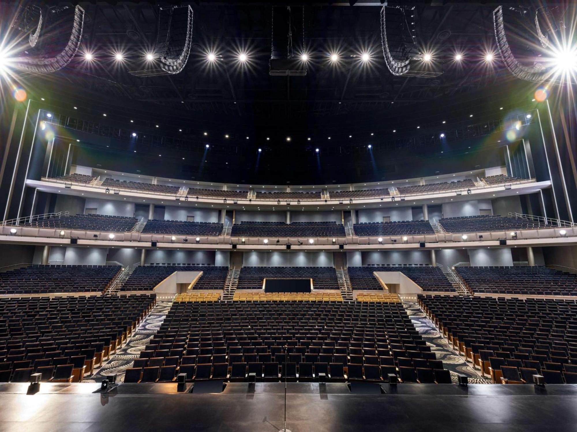 Las Vegas Hilton At Resorts World Luaran gambar The interior of the venue