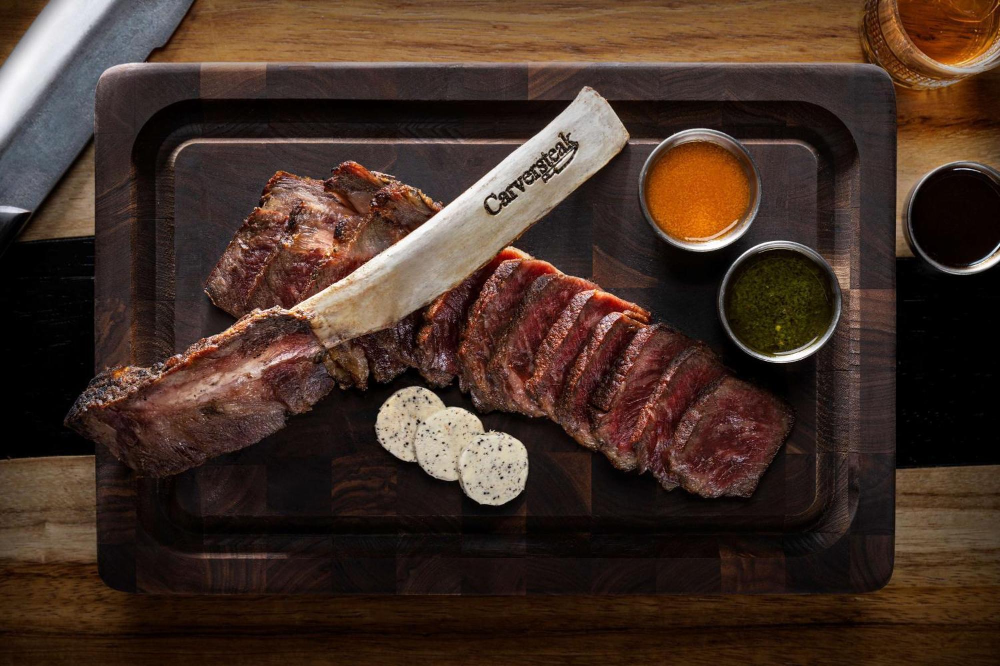 Las Vegas Hilton At Resorts World Luaran gambar A rib roast at Carver's